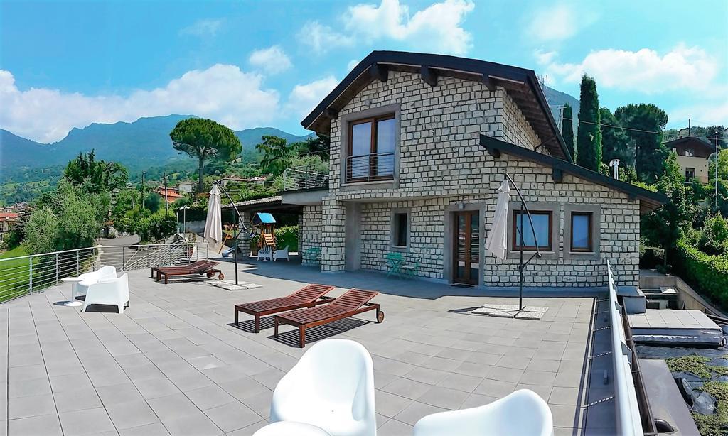 Vela Di Soleville Camere Con E Senza Vista Lago Con Ristorante & Pizzeria Sale Marasino Exterior photo